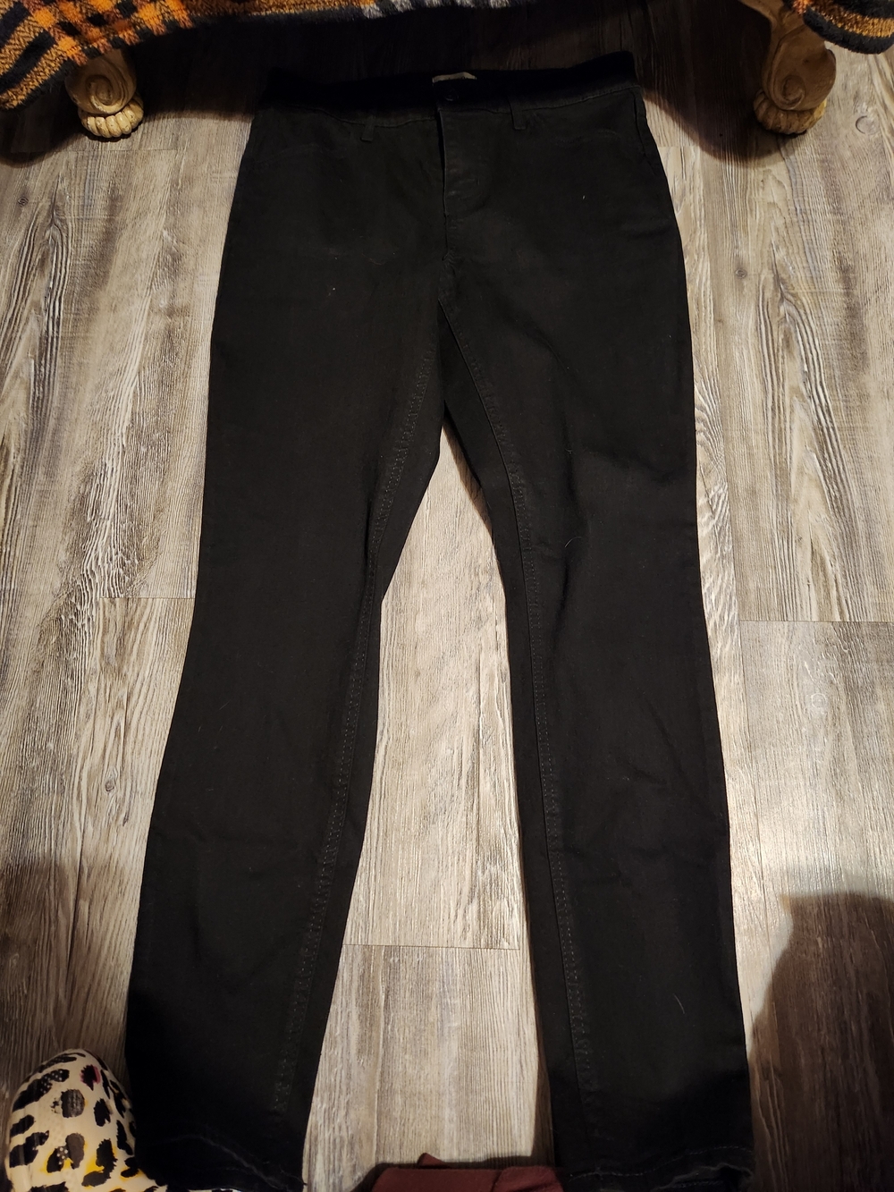 Maurices Black Straight Leg Jeans